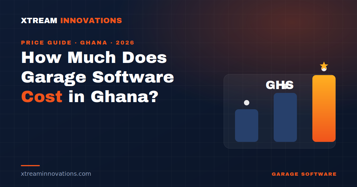 How Much Does Garage Software Cost in Ghana?